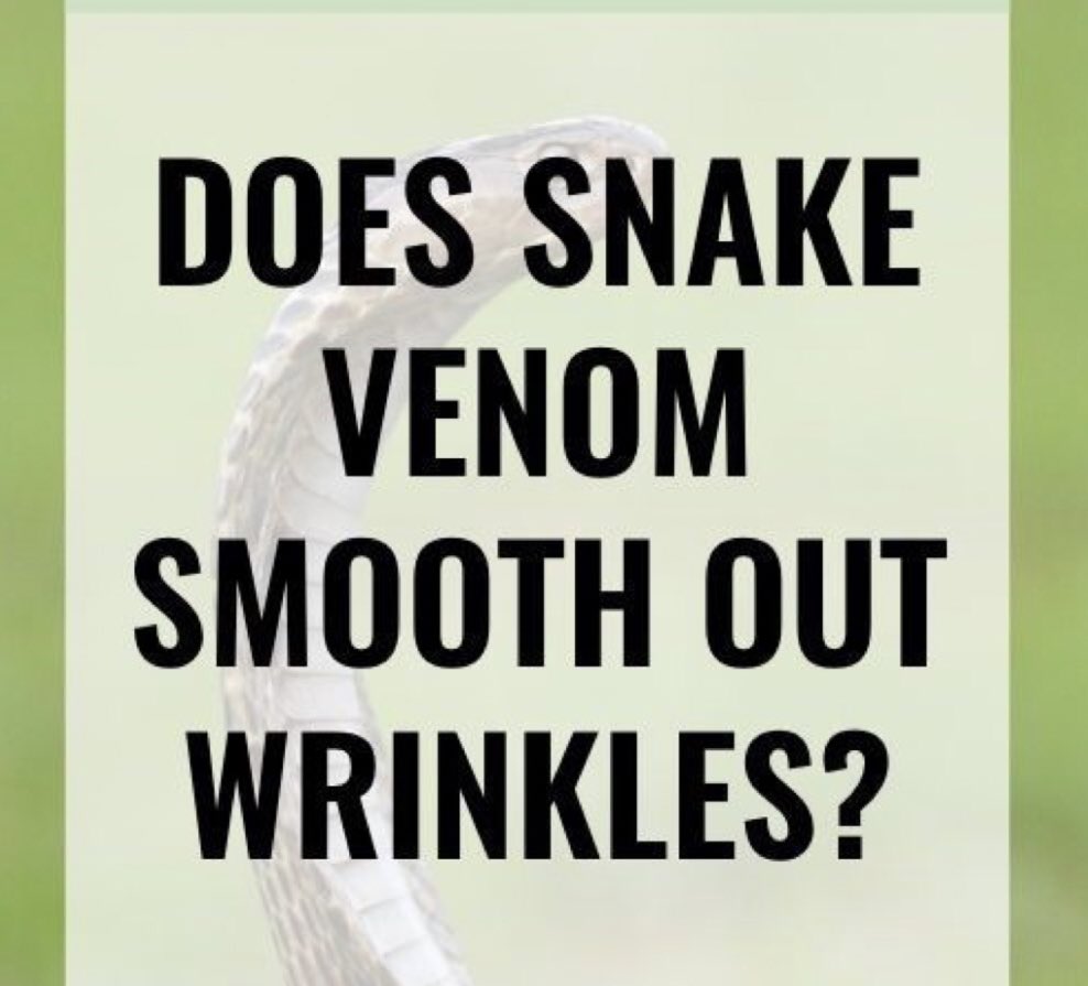 Cellogica's tweet photo. SYN®-AKE Cellogica “Better than Botox” ingredient mimics the venom of the temple viper, relaxing the muscles and effectivley smoothing wrinkle in a very short period of time. An independent study showed an average of a 52% decrease in wrinkle debth after Just 28 days.

#skincare https://t.co/aTBNQnGI0T