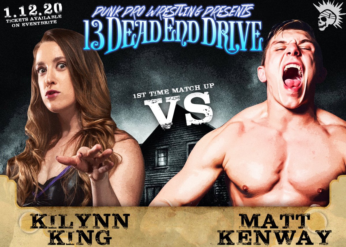 PunkProWrestlin's tweet photo. So who wants a match announcement for @fullygimmicked presents Punk Pro Wrestling “13 Dead End Drive”? The Queen of Crazy KiLynn King is back to face the former GYSI Champion Matt Kenway for the 1st Time Ever #wrestling #punkpro #fullygimmicked
RT and share https://t.co/85jDsw6cO8