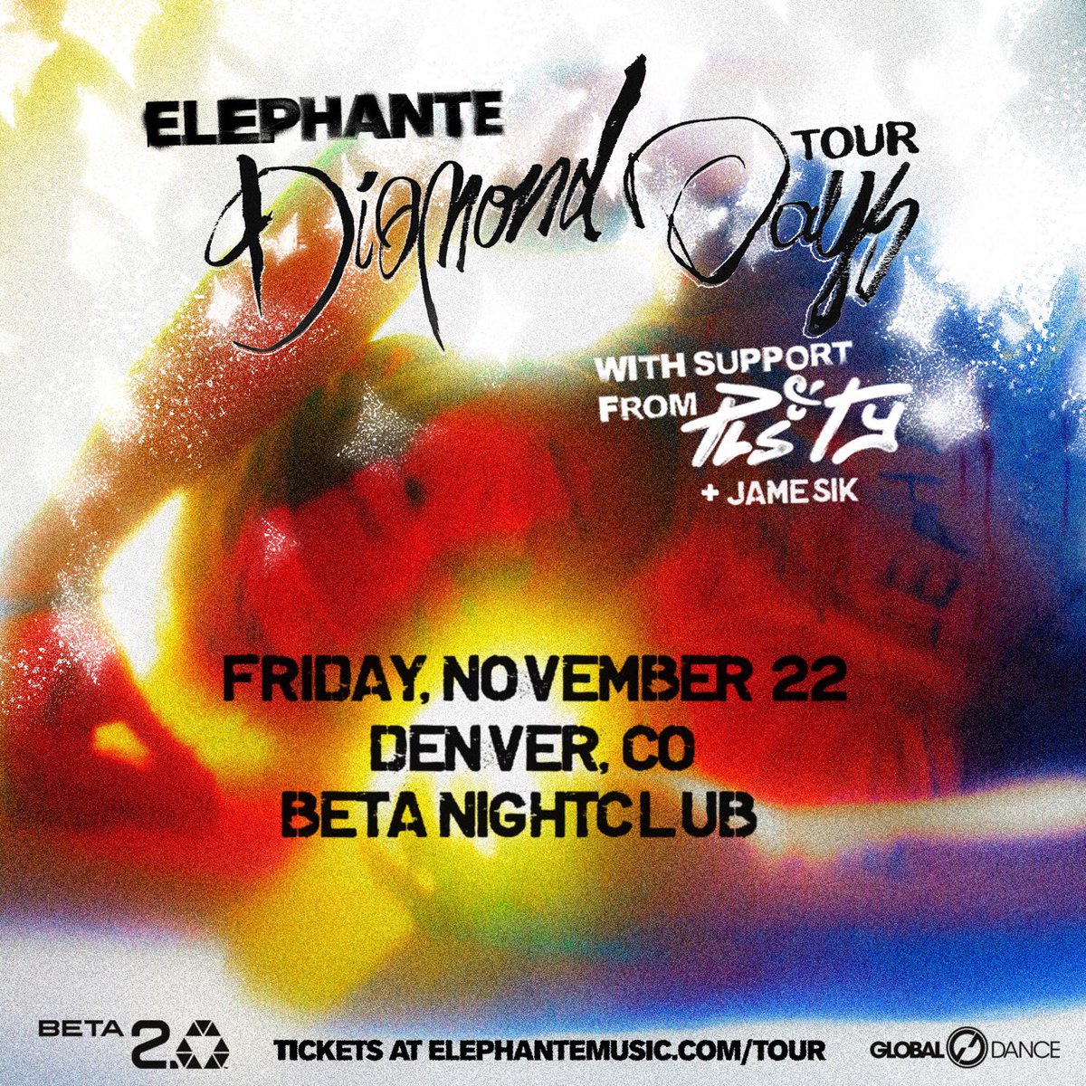 We’re stoked for the return of <a href="/iamtheELEPHANTE/">elephante</a> with <a href="/plsandtybased/">PLS&TY</a> and <a href="/JAMESIKmusic/">JAMESIK</a> tonight! 

Grab tickets: bit.ly/ElephanteBeta2…
