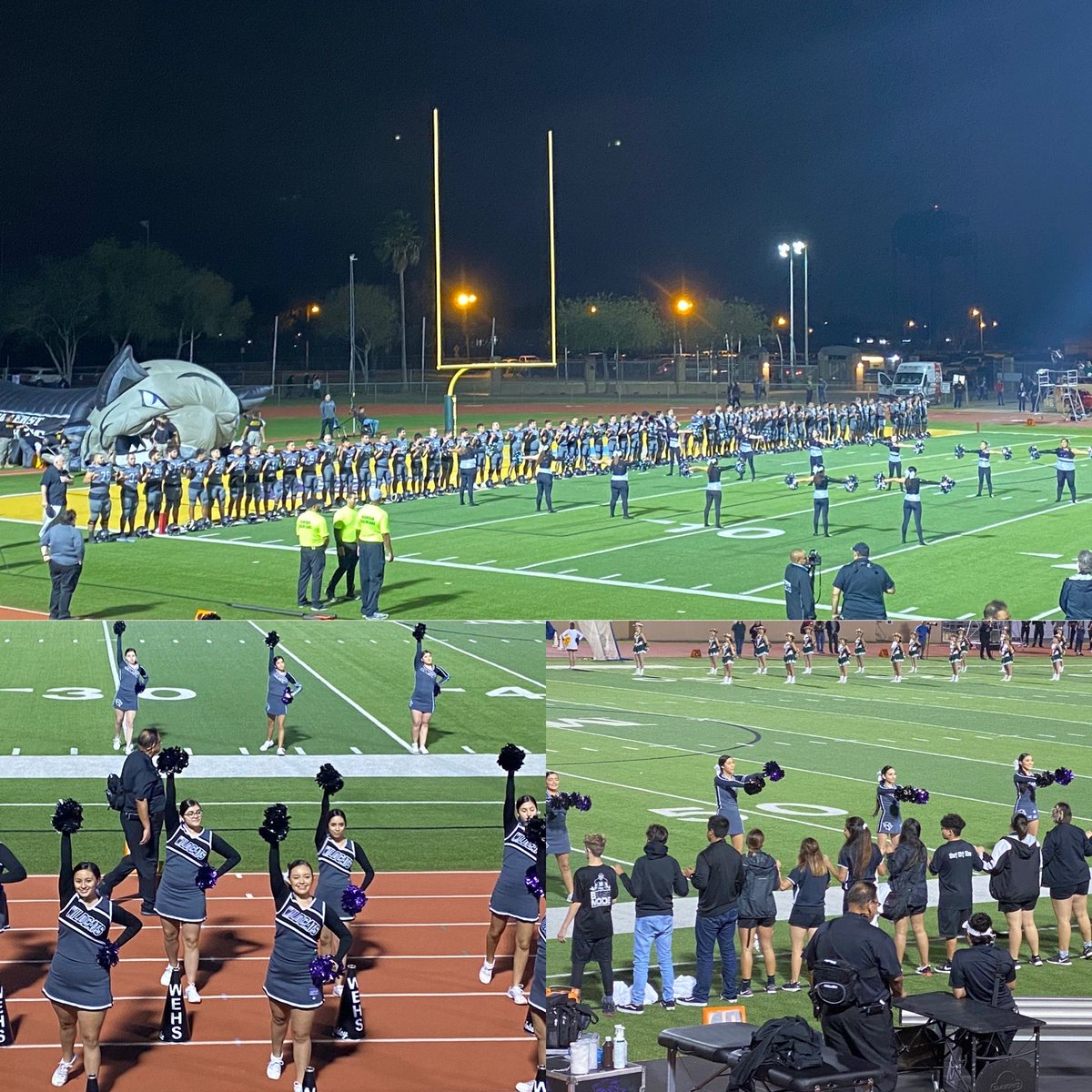 WeslacoEastHigh's tweet photo. Itโs a great night for some @WEHSWildcats Football! #WildcatNation #ESSS #OutHitEm #simplyEAST https://t.co/XRxzM5yQNo