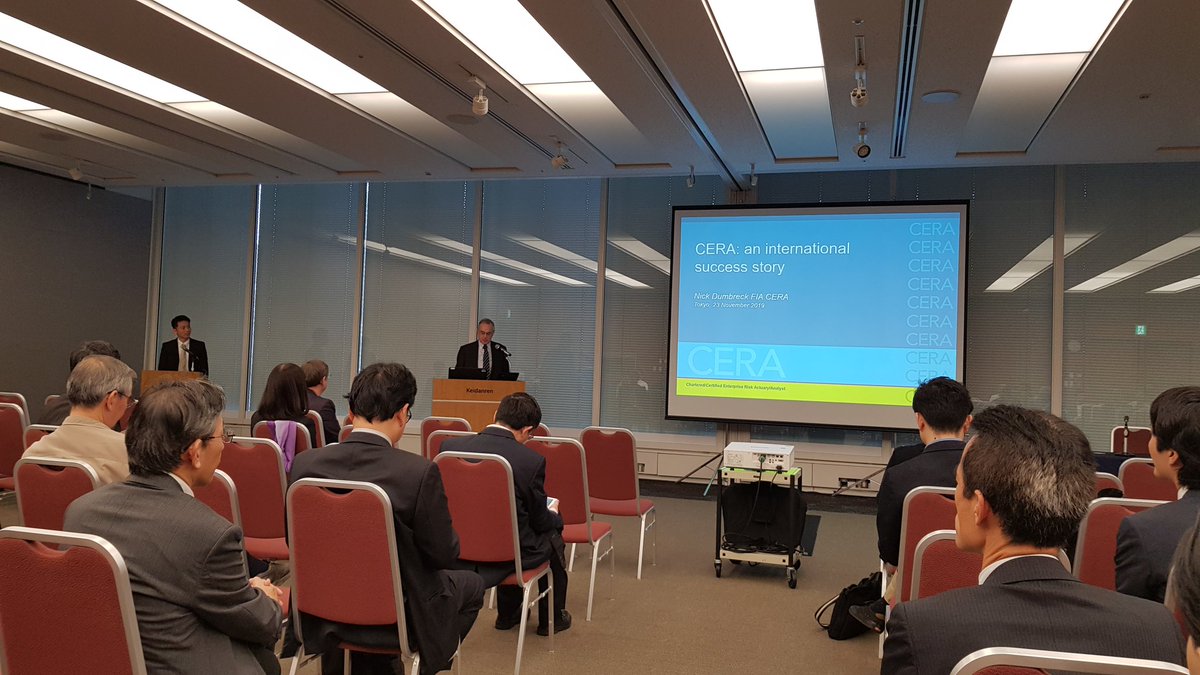 HenniW10's tweet photo. Very pleased to be at the CERA / AFIR-ERM session in Tokyo @CeraGlobal @actuview https://t.co/YnLREyS48F