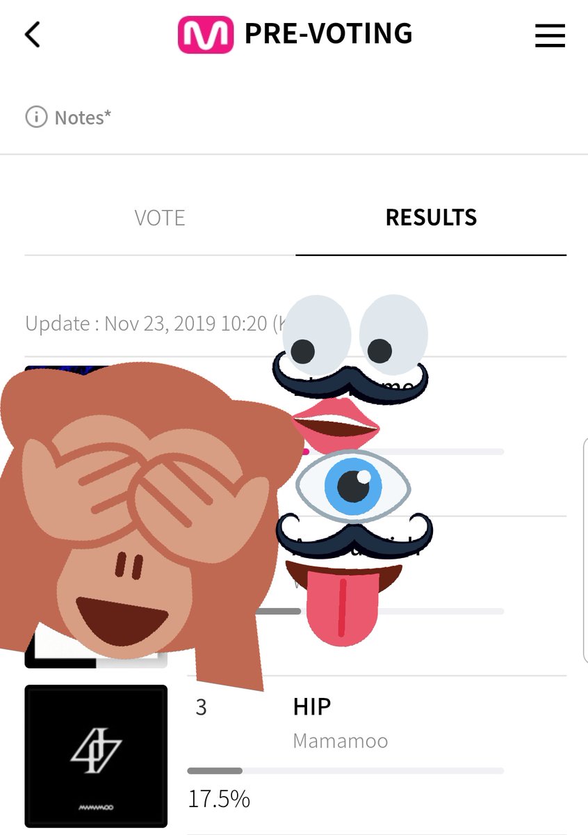 KosuiHydrogen's tweet photo. Fact: next week's MCD can be @RBW_MAMAMOO's if we all work for it
We can trend #HIP2ndWIN worldwide but not manage to get higher than 3rd place on prevoting?? ๐ค
Digitals & physicals are good, charts stable, but prevoting counts a lot on MCD
Go๐โโ๏ธ๐โโ๏ธ vote now!
#MAMAMOO #MAMAVOTE https://t.co/Q5jozU80Hn