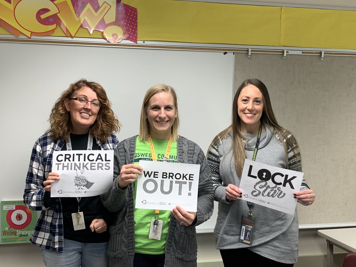 BeckyMeix's tweet photo. The Elementary Literacy Specialists escaped and learned writing strategies at our monthly meeting https://t.co/iCrjS9SKBQ