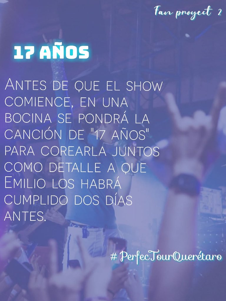 AristemoQro_'s tweet photo. FanProject 2🎶
#PerfecTourQuerétaro https://t.co/EvbbCiZRK1