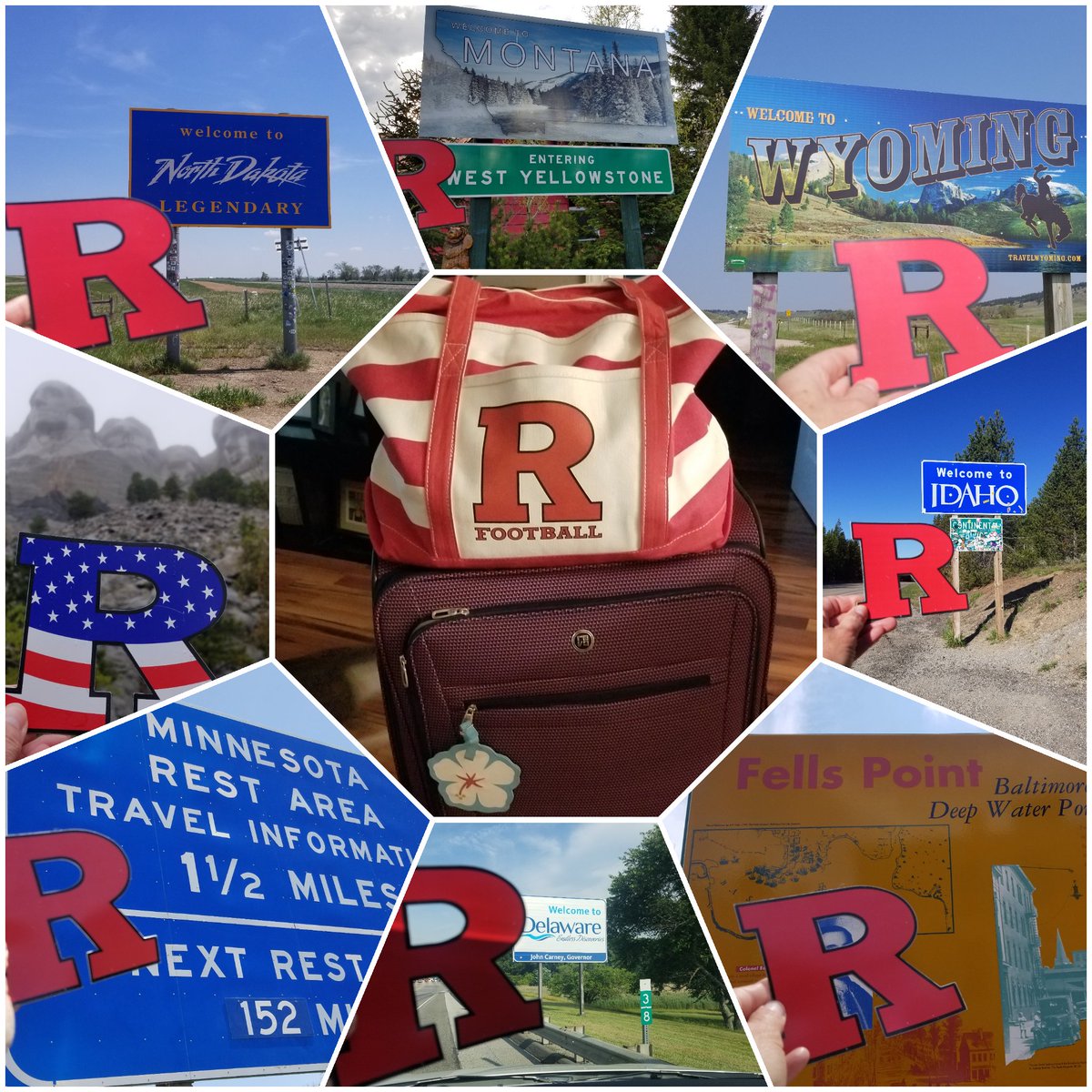 nursemegg's tweet photo. #RutgersLife Making sure I Rep the R everywhere I go. Always. https://t.co/Yui1uLNmfv