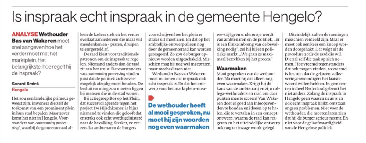bosophetplein's tweet photo. Hoe was het ook weer?
Eerst ontkennen ze je, dan lachen ze je uit (bosje) dan bevechten ze je en dan.... 2 x in de krant vandaag en zelfs 1 x genoemd door een partij die hardvochtig bevocht...
#BOP #communityprocessing #Hengelo #markt https://t.co/pU0pXtAHAP