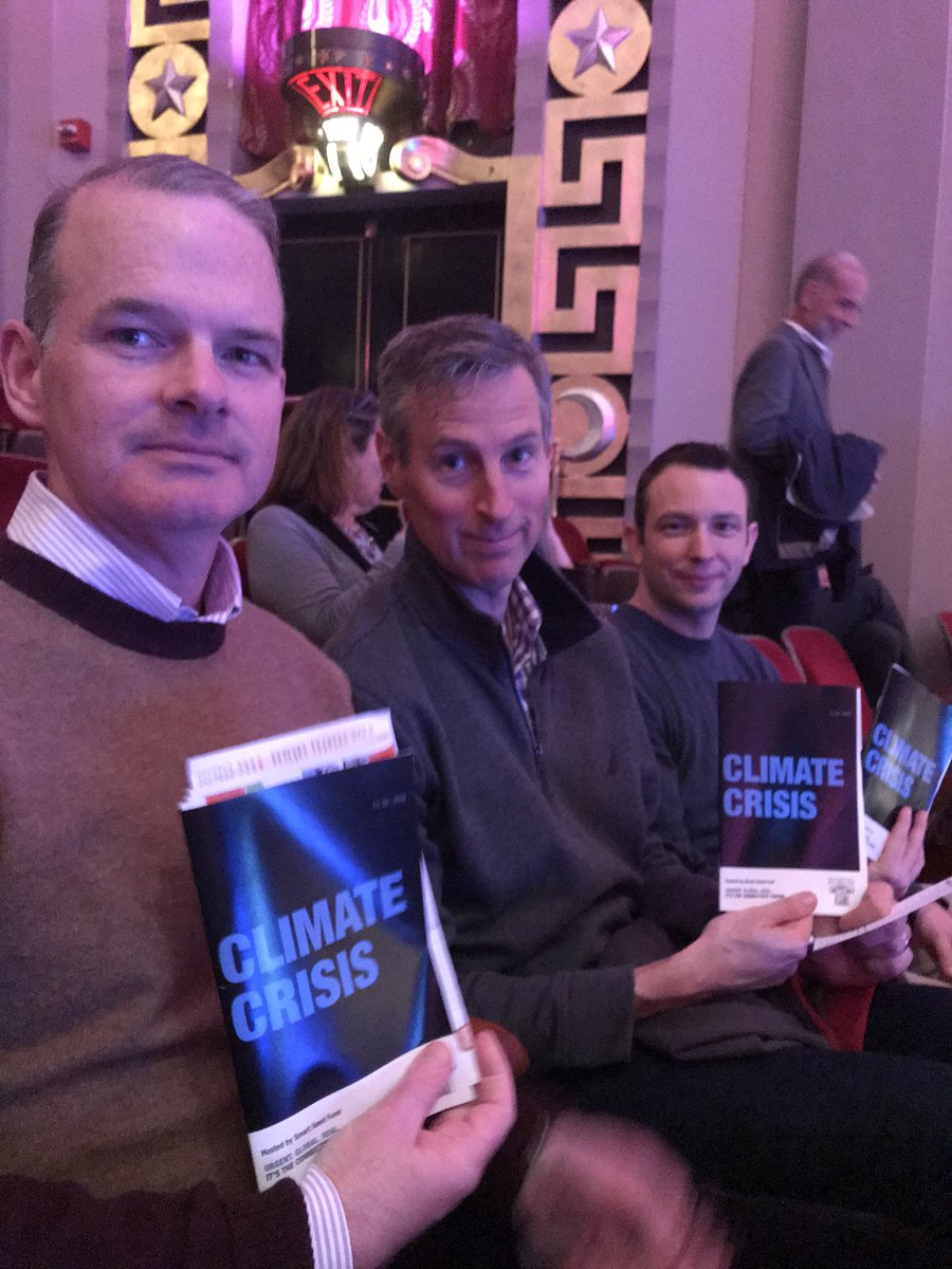 loomischaffee's tweet photo. Several faculty members are attending the Connecticut Forum’s “Climate Crisis” event at the Bushnell in Hartford. The trip was organized by the Alvord Center.  @CTForum https://t.co/HGbruAzHnU