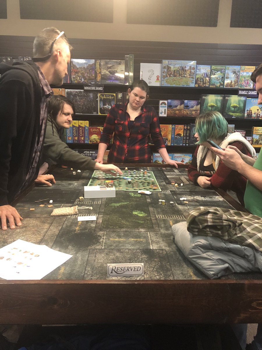 DarkTowerGames's tweet photo. #flashbackfriday to Tuesday #boardgamenight featuring Jim Carlson!
#bellingham #boardgames #boardgamecommunity #photooftheday #darktowergames #localbusiness #localcelebrity https://t.co/QMwPk79pqU
