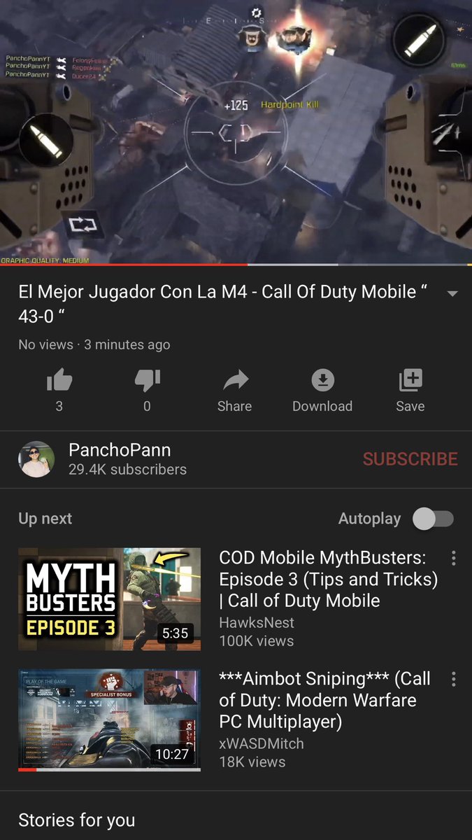 PanchoPanYT's tweet photo. Nuevo Video en el Canal! :D 
https://t.co/eXpivloJzc https://t.co/A3L16mRzAM