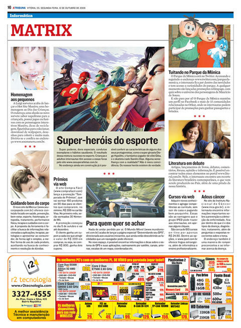 renonpena's tweet photo. Colunas dos cadernos especiais do Jornal A Tribuna. Essas páginas são baseadas em templates com diagramação pré-concebida. Caso não fosse assim, daria um trabalhão montar o quebra cabeça de micro-formatos (notas). https://t.co/HIwHPK7Igj