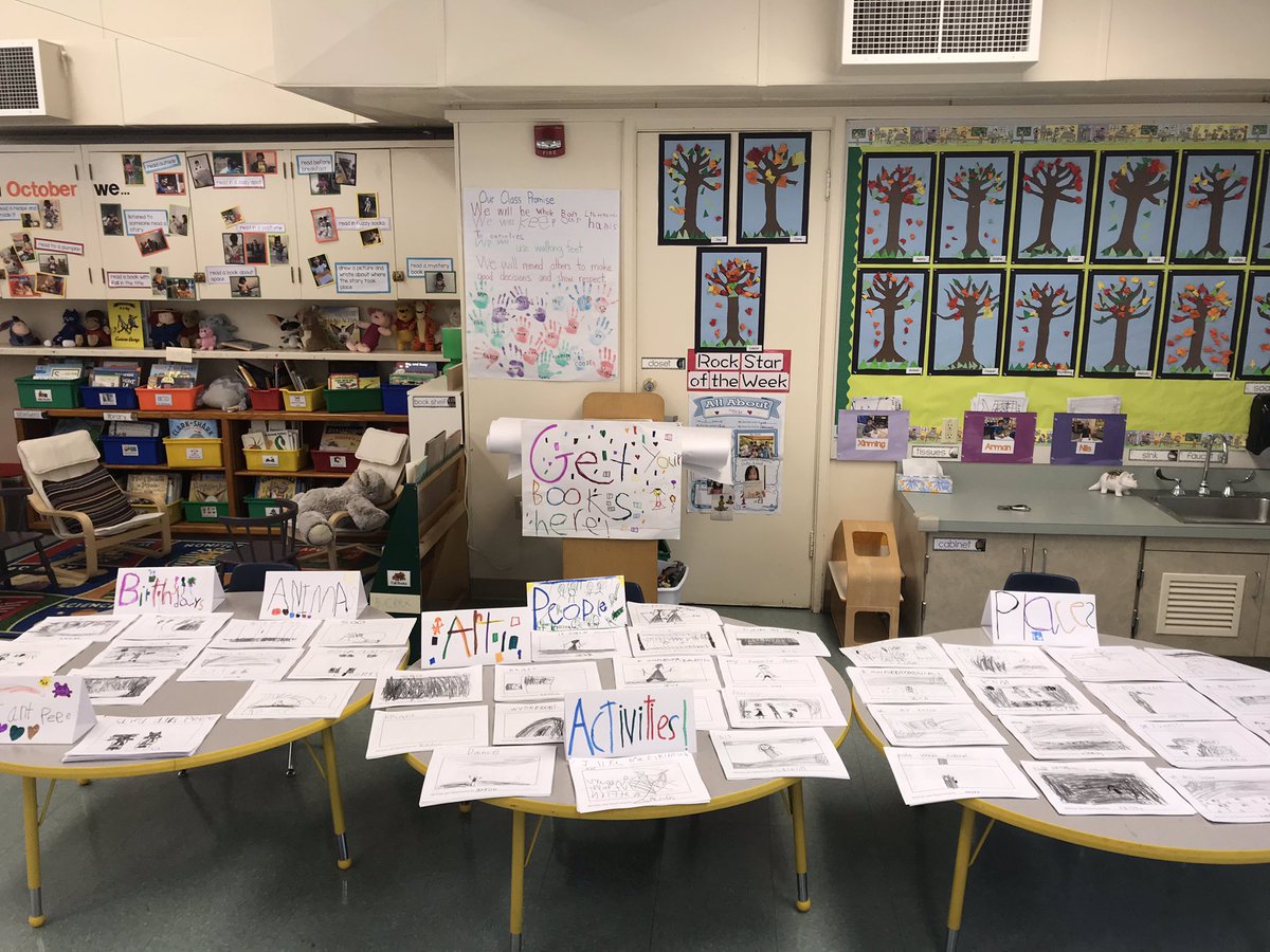 getfoleycharged's tweet photo. Our Show and Tell Writing Unit came to an end today with a Bookstore Celebration! The students had designated book store roles and also had the opportunity to sign books! #tcrwp #writersworkshop #publishingparty #MabelandFriendsBookStore https://t.co/2Is6PoRuWS