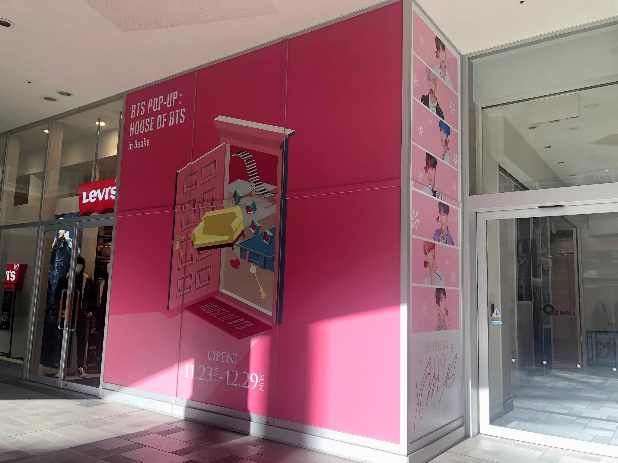 109でクリスマスキャンペーンスタート！『BTS SHIBUYA109 XMAS』