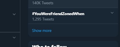 HydraPlz's tweet photo. Look, the "friendzone" isn't a thing. the "friendzone" is a thing bitter people made up to shift blame for being disingenuous  about their intentions with someone.

If you're salty someone is friends with you and not dating you can you kindly fuck off and let them be? 

Fight me. https://t.co/DfR7HQi9LX