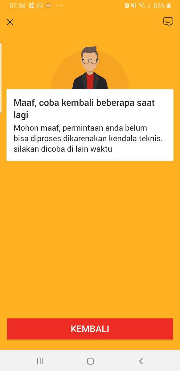 my deposito cannot to withdrawall, application error