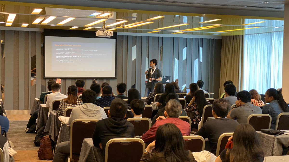 Jason Zaman (<a href="/perfinion/">Jason Zaman</a>) , speaking about On-device #ml with #tensorflow lite and TF2.0 at <a href="/gdgphilippines/">GDG Philippines</a> Devfest Manila 2019 #devfestph2019 #gde