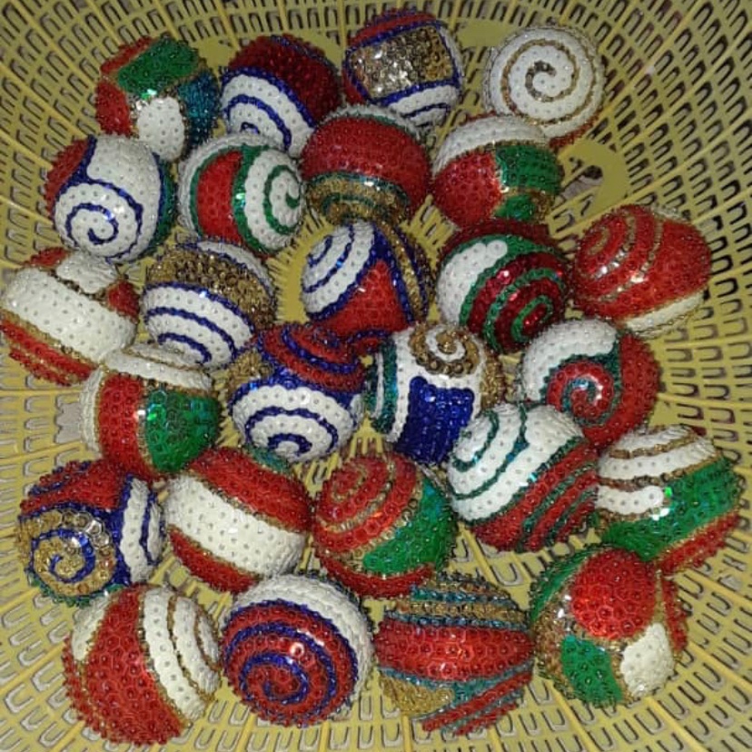 natayiti's tweet photo. Beaded handmade ornaments now available to order.
Contact us for yours!
@artisanetwork on IG #Haiti #artisans https://t.co/H4r8te3QM0