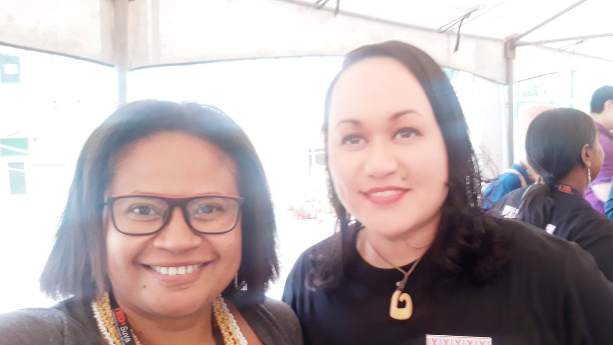 #TEDxSuva19 Congrats <a href="/mueFIJI/">Mue Bentley Fisher</a>! Loved your "Talking point"! @kokonatipr <a href="/TEDxSuva/">TEDx Suva</a>