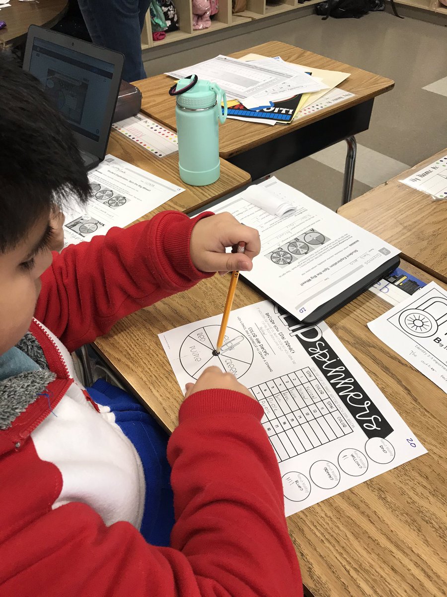 4thMoncure's tweet photo. Probability stations- coins, spinners, dice... what are the chances? https://t.co/TtELSjWUw0