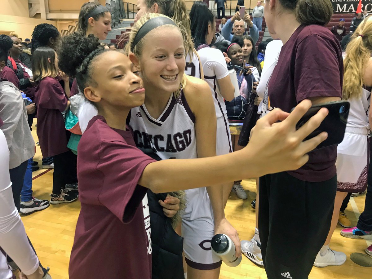 University of Chicago Athletics (@uchicagoath) on Twitter photo When you win in overtime with all of your biggest fans there to see ๐๐๐๐ผ
<a href="/UChicagoWBB/">UChicagoWBB</a> couldn't have done it without you!
<a href="/uchicagoNSP/">uchicagoNSP</a>
#MaroonMade #d3hoops #UChicago When you win in overtime with all of your biggest fans there to see ๐๐๐๐ผ
<a href="/UChicagoWBB/">UChicagoWBB</a> couldn't have done it without you!
<a href="/uchicagoNSP/">uchicagoNSP</a>
#MaroonMade #d3hoops #UChicago
