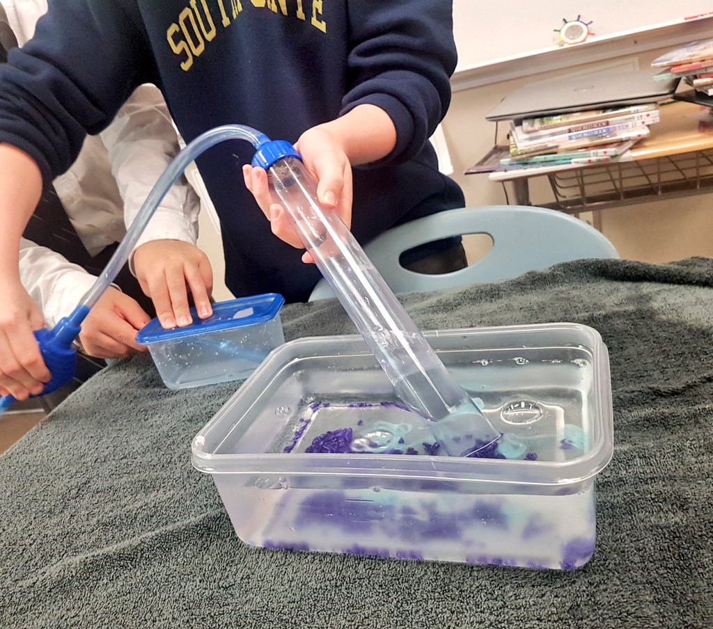 jjonesteach's tweet photo. Today the gr6's applied their knowledge of mixtures and built their inventions to solve an environmental issue. Including ocean plastics, microplastics, air pollution, fresh water pollution and oil spills! #SPAg6 https://t.co/BGMsDFXdSF