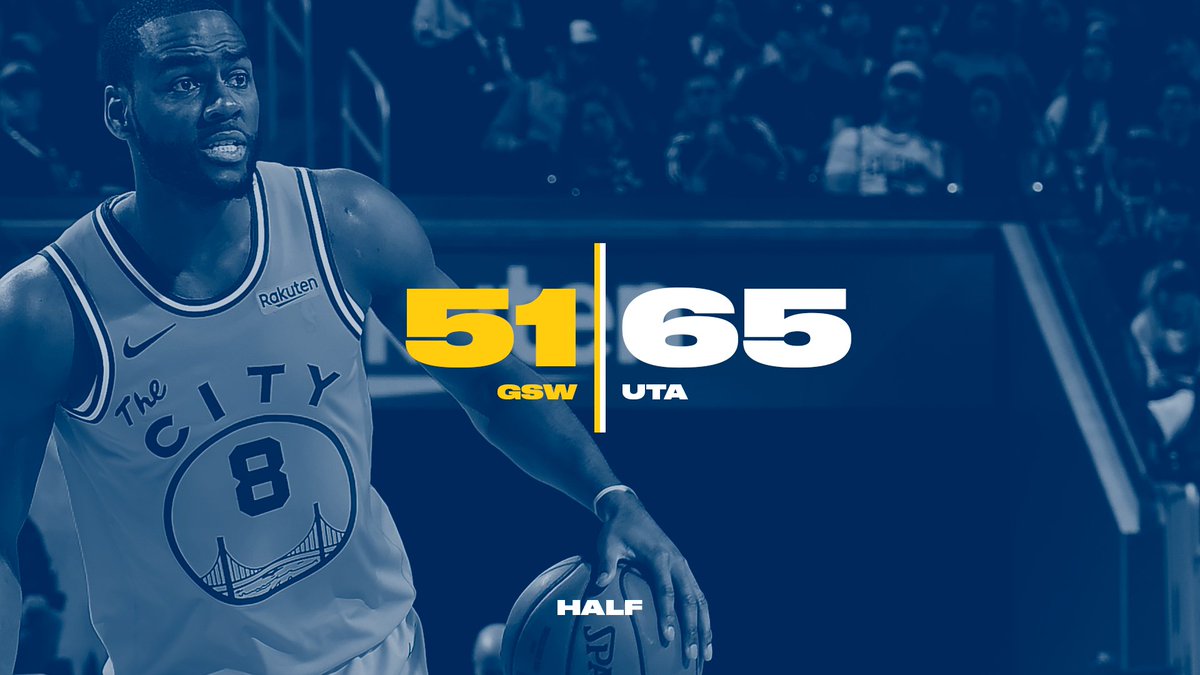 warriors's tweet photo. at the break https://t.co/l1L60BBG4t