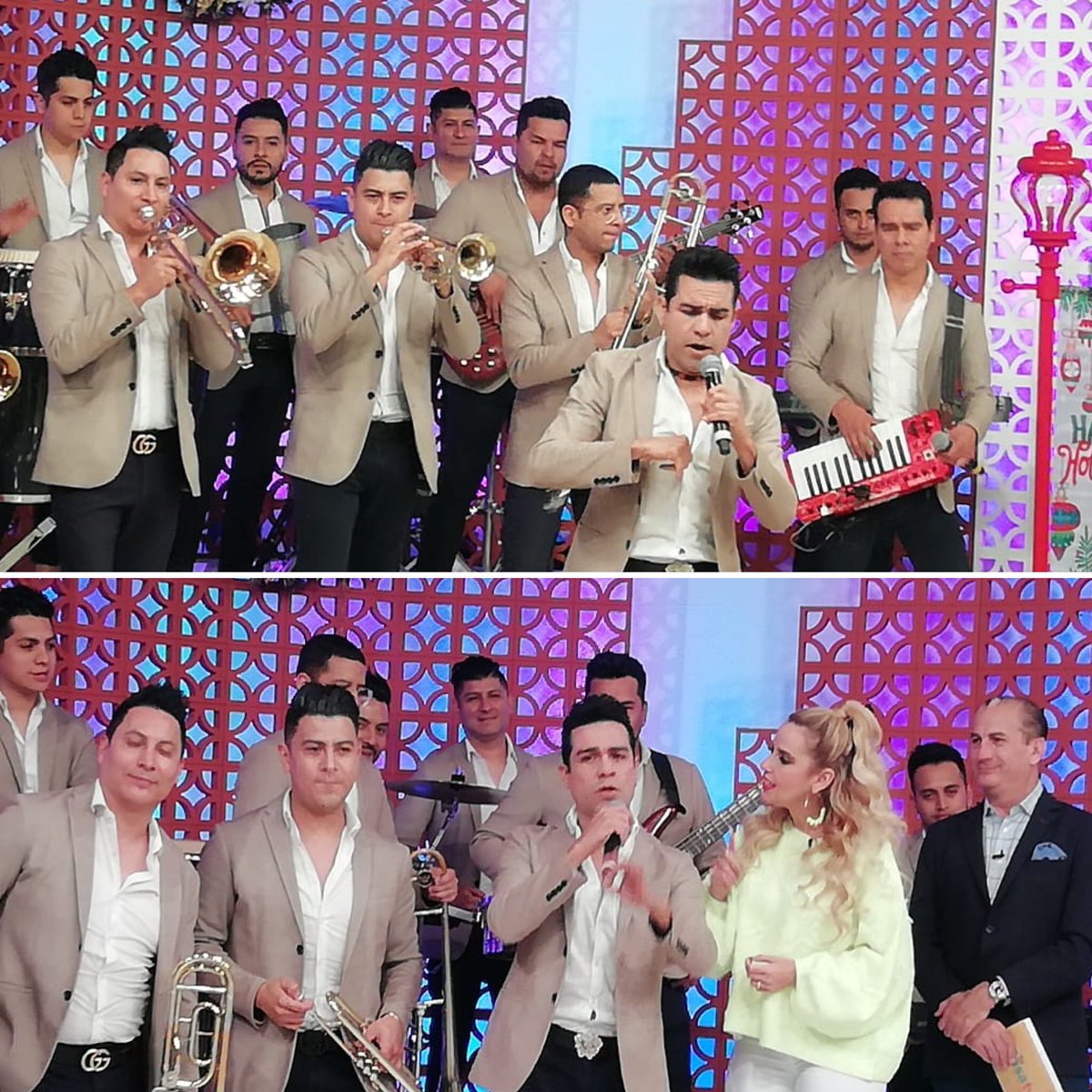 Sergitogomez13's tweet photo. Grabando el programa @OficialCasaTv con @GrupoGforever promocionando su sencillo #Perdón https://t.co/5gPsuAhN6W