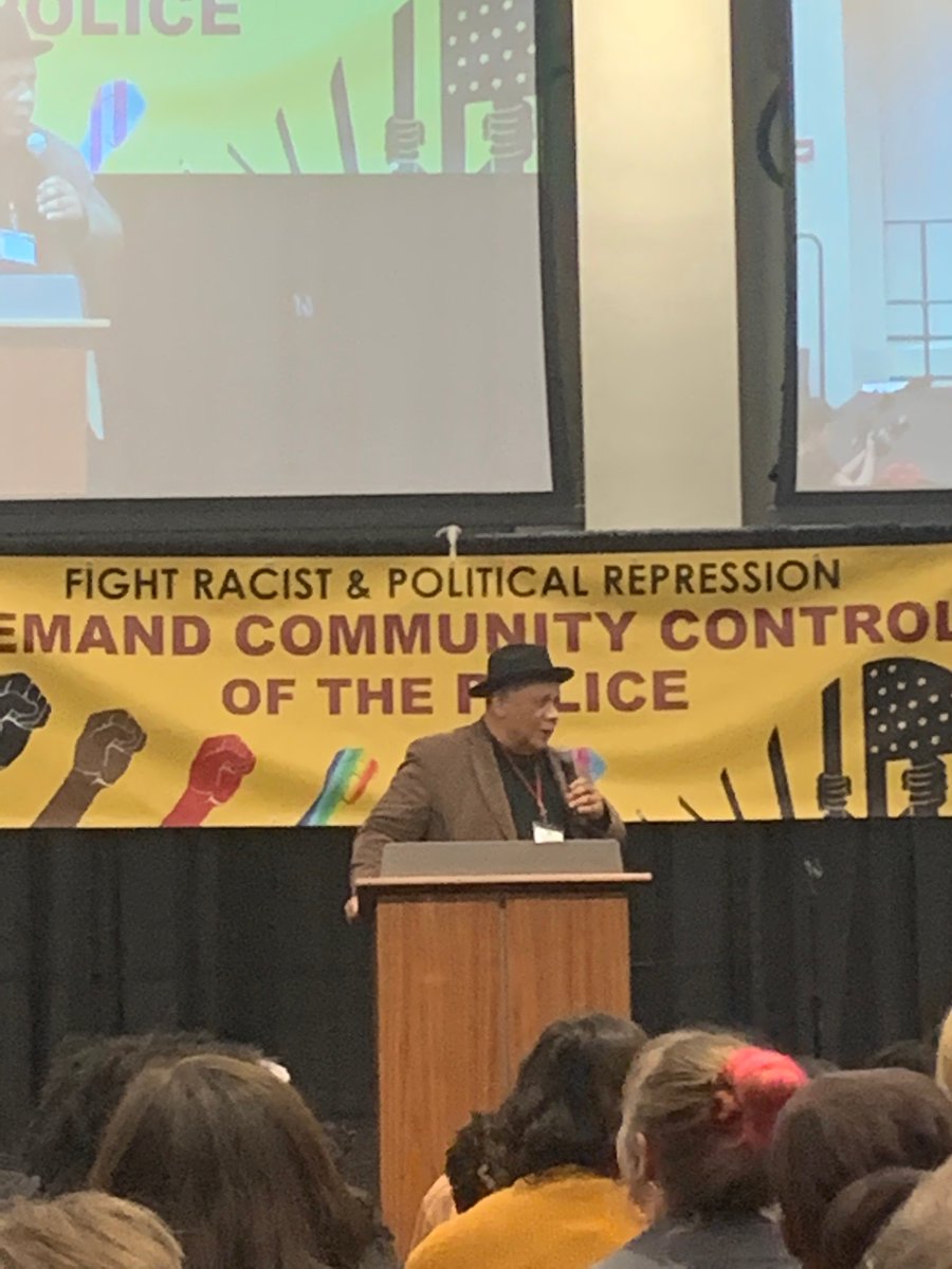 APLRedPhoenix's tweet image. “Trump ought to be impeached, not just for high crimes and misdemeanors, but for crimes against humanity...[and] being the commander in chief of klansmen, Nazis, and white supremacist terrorists.” // Frank Chapman #RefoundNAARPR