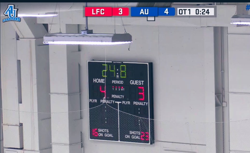 SPARTANS WIN SPARTANS WIN SPARTANS WIN!!! 4-3 OT!!! #HistoryMade #UnstoppableTogether #EarnTheName