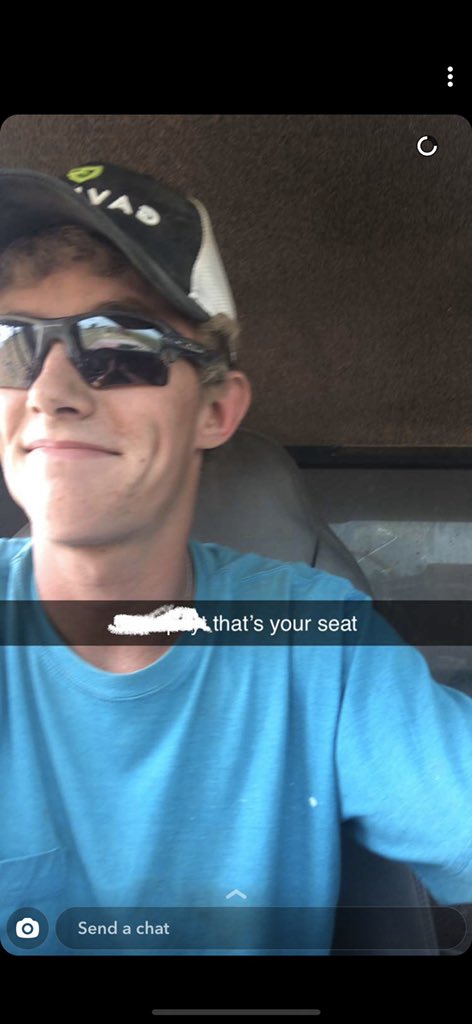brirtd's tweet photo. never got a chance to ride in my seat , man i love that kid https://t.co/lEeinvT2Sh