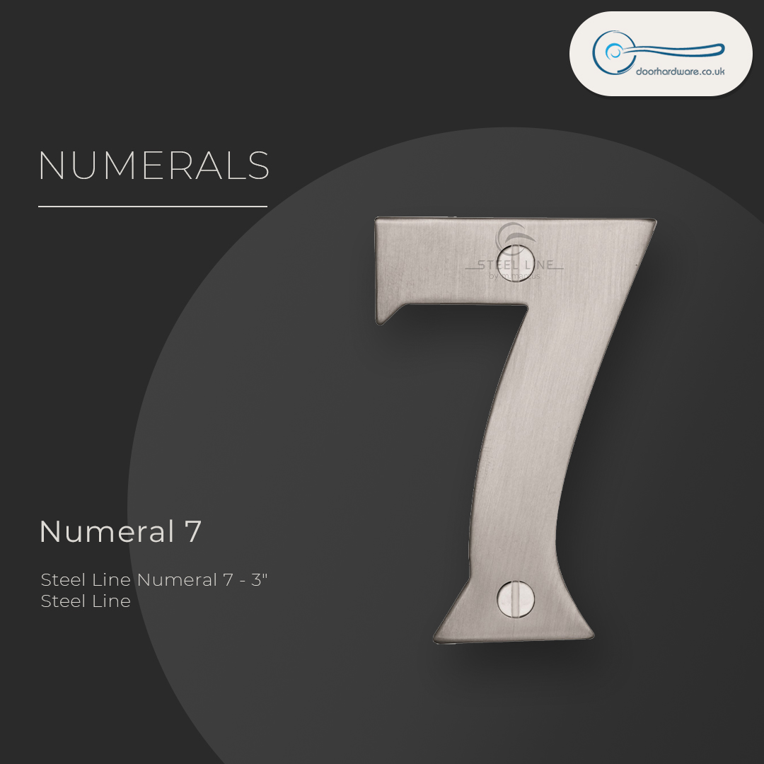 doorhardwareUK's tweet photo. NUMERAL 7
Steel Line Numeral 7 - 3" Steel Line
SS-1560 7-S
Visit us: https://t.co/NdpFnFKmpj
.
.
.
#doorhardware #Steel #Line #StainlessSteel #Satin #Chrome #brush #marks #industrial #contemporary #contemporary #finish #less #prone https://t.co/QfunGMv8Vw