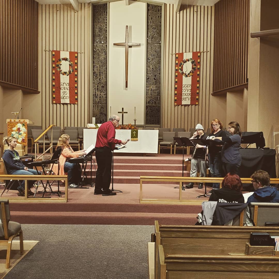 Practice twice in one week? Must be getting close to concert time! #instrumentsonly