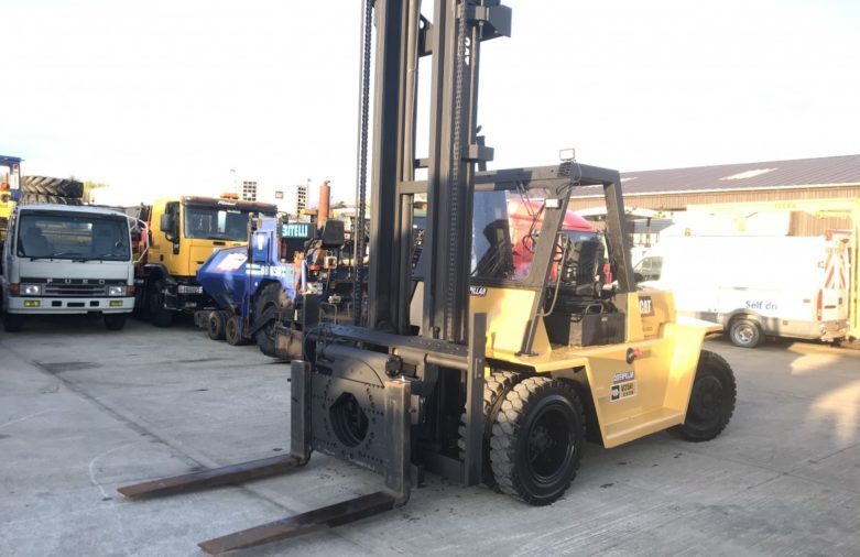 CAT V250 B 12 .5 ton diesel forklift: Found on UK Plant Traders C/w 12.5 ton lift , cat 3208 engine,as new tyres, all good working condition, Hyd 360 degrees rotating forks, new forks, The post CAT V250 B 12 .5 ton diesel forklift appeared first on UK… dlvr.it/RJvR4m
