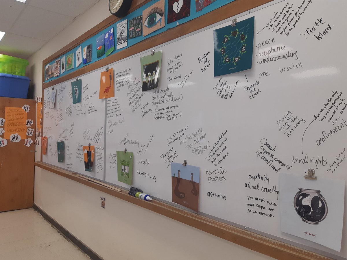 MrsJRobertsonn's tweet photo. Thanks to @ritchiecd for leading an awesome workshop on EDI! I love looking at Equity, Diversity, and Inclusion from a new lens. @BMarauders  @SCDSB_Schools #PD #growthmindset #differentperspectives https://t.co/d3u2oGhw0m