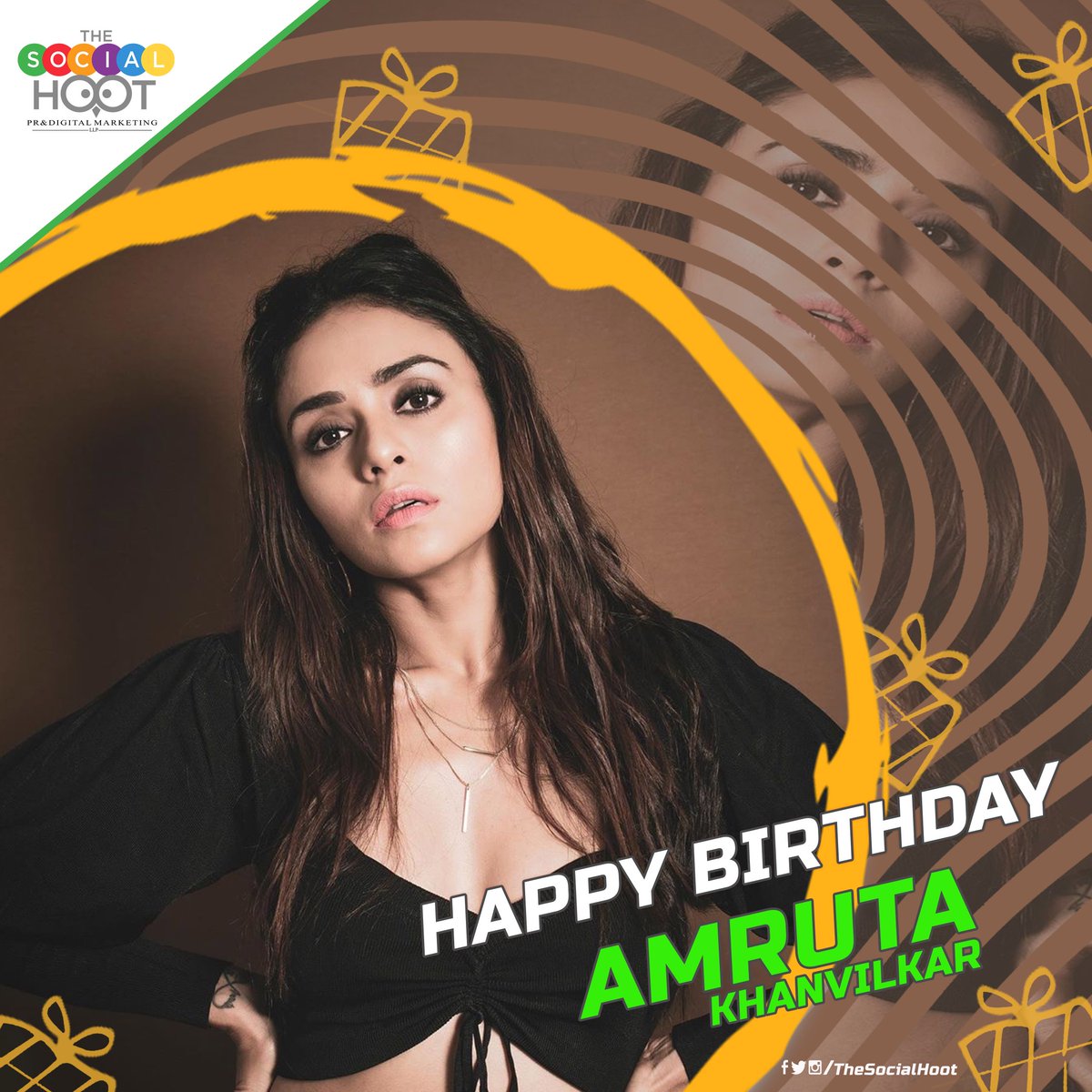 thesocialhoot's tweet photo. Don’t ever change! Stay as amazing as you are @AmrutaOfficial
#TheSocialHoot Wishing you very happy birthday! https://t.co/1sqVgPt8Up