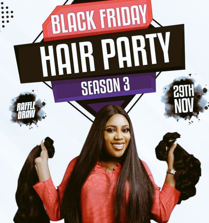 southjamz's tweet photo. More Prices Coming... Tell a friend oh
BlackFriday HairParty by #HairsAndMore is on 29th of Nov at No.3 Oku Street Uyo ☎ 07089338411

#HairsAndMore #HairsAndMore
#HairsAndMore #HairsAndMore #SaturdayMotivation #Tkfantasy #PlayDayParteAfterParte #GameTimeWithitel #HairsAndMore https://t.co/Wbv1O4NoIr
