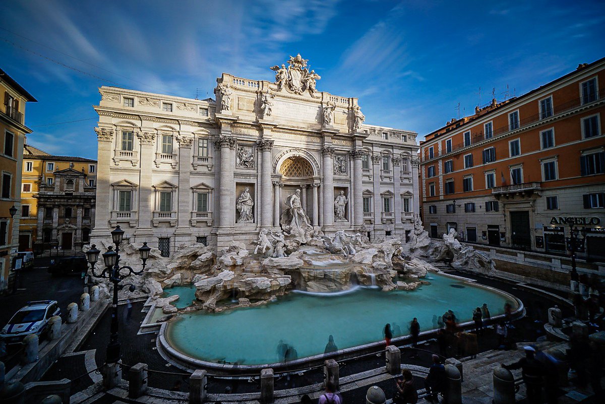 This was my first time seeing the amazing Trevi Fountain in daylight.