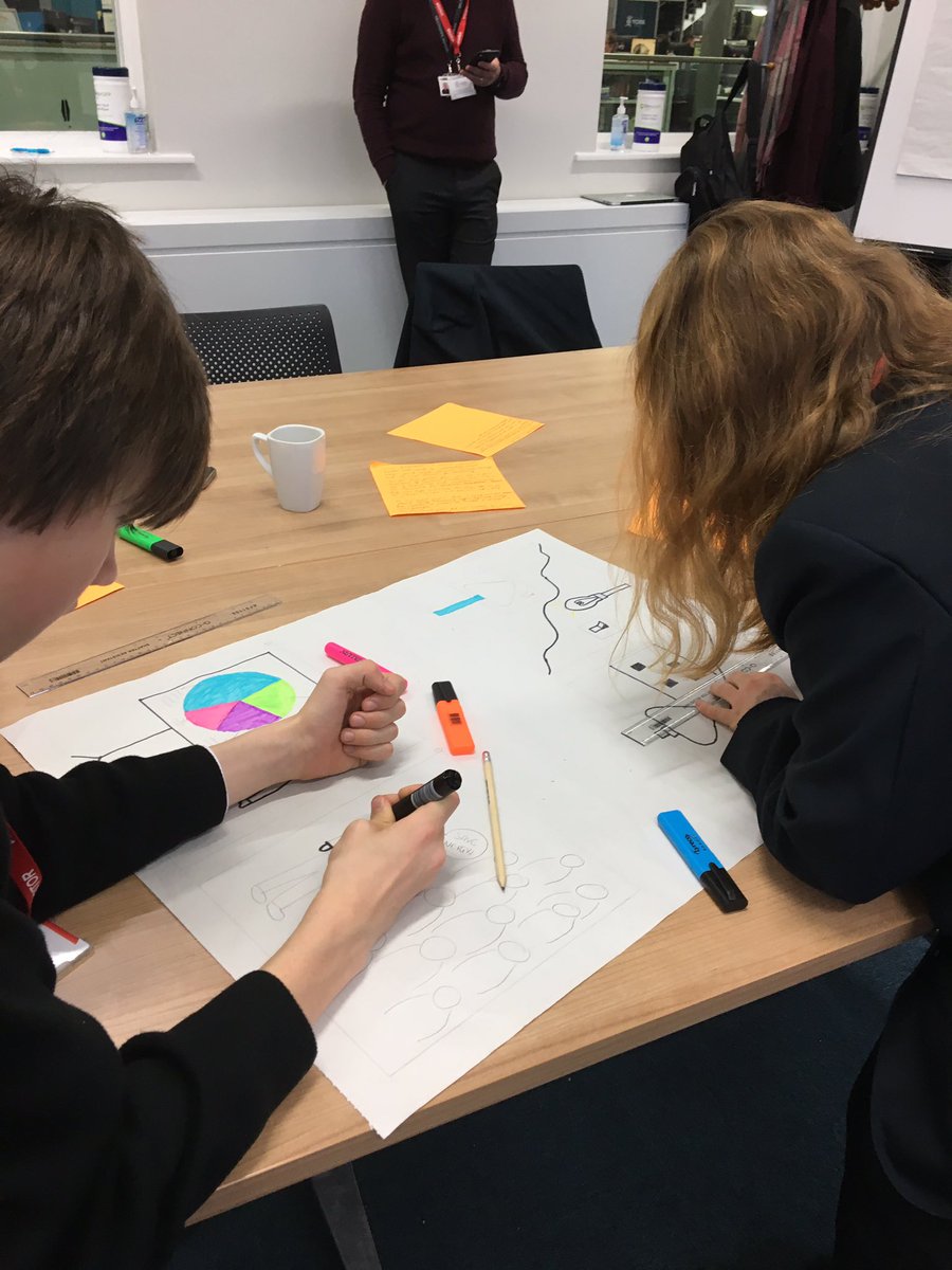 YorkCares's tweet image. Yr 10 from @York_High and @MillthorpeNews  creating some inspiring environmental awareness marketing campaigns with @CityofYork @FutureHY #projectdare