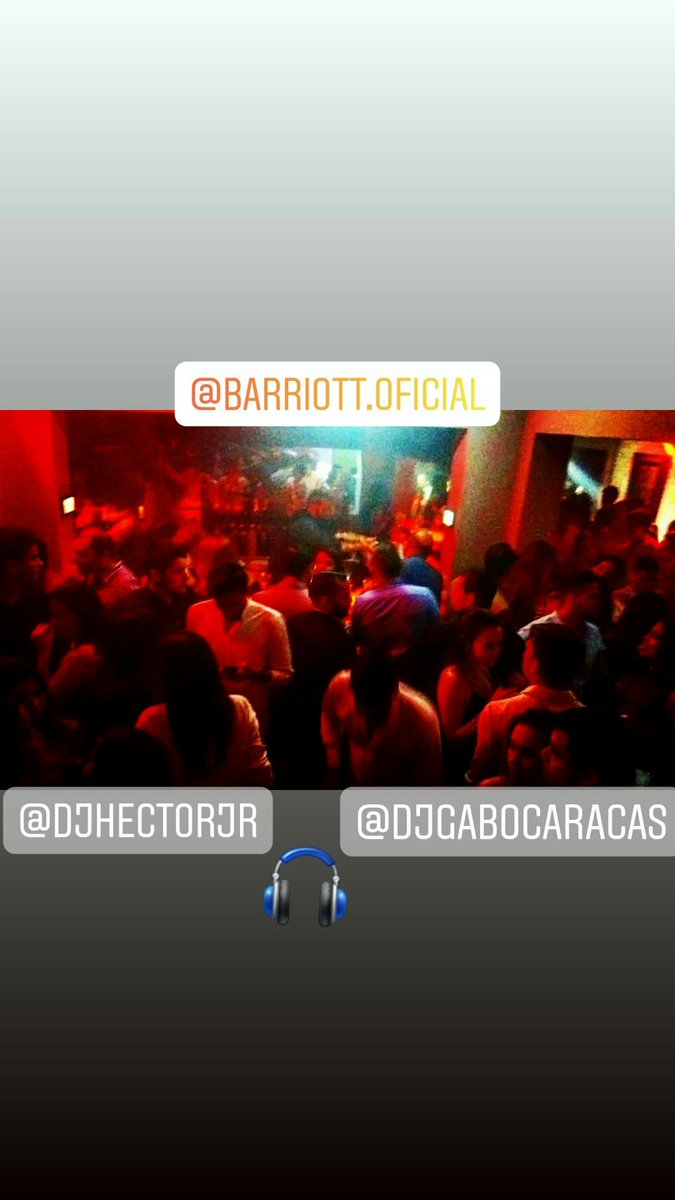 djhectorjr's tweet photo. La Rumba in @barriott no se detiene con la música de @DJHectorJr & @Djgaboccs Just for you!.
#Rumba #Barriott #RumbaBarriott #Disco #Club #VIP #HOY #Tonight #Viernes #Friday #FridayParty #LaMamaDeLasRumbas #YaTuSabes #Musica #Mezclas #Mix #DJs #DJ #DJHectorJr #LoMaximo https://t.co/g1ksJ5XB0h