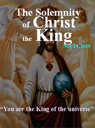 StAugustineCom's tweet photo. #Christ is indeed the #King of the #universe.
Sunday 24th Nov, we celebrate the Solemnity of #Christ_the_King which marks the end of the liturgical year.
There will be Mass at St.Augustine following the normal Sunday program
#StAugustineCom https://t.co/4QQOSWQV4T