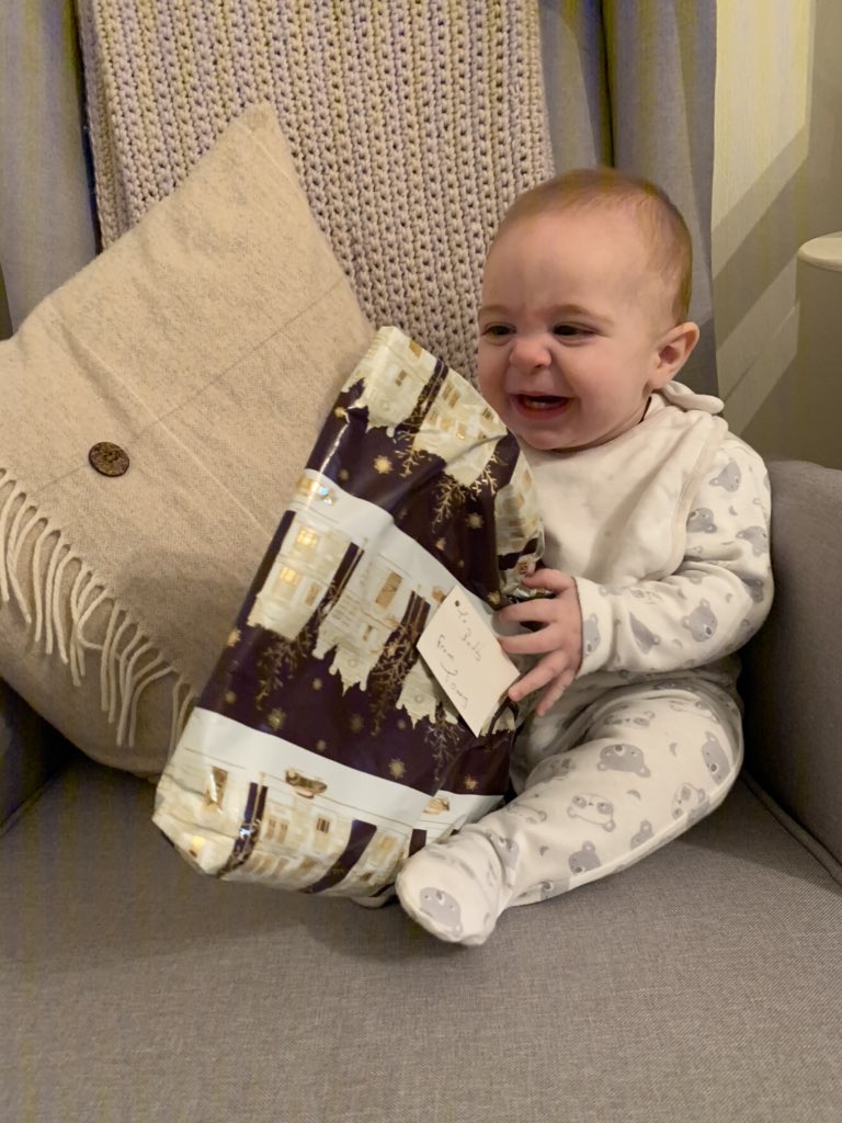 AbbieStrong's tweet photo. Thank you so much @anthonyboucher8 for Buddy’s cute new trousers, so sweet of you! As you can tell he’s over the moon! Xx https://t.co/bWoee3jL8X