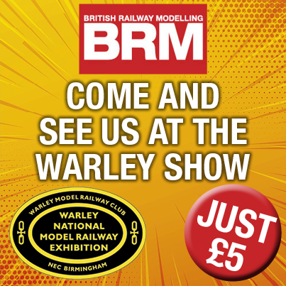 BRMmagazine's tweet photo. Come and see us at the Warley Exhibition this weekend at the NEC Birmingham on stand A22 and get the latest issue of BRM magazine plus entry into our hourly raffle when you subscribe for just £5! #Warley19 #Warleynational #modelrailway #warleyshow #NECbirmingham #trains https://t.co/SEtJDGzfaD