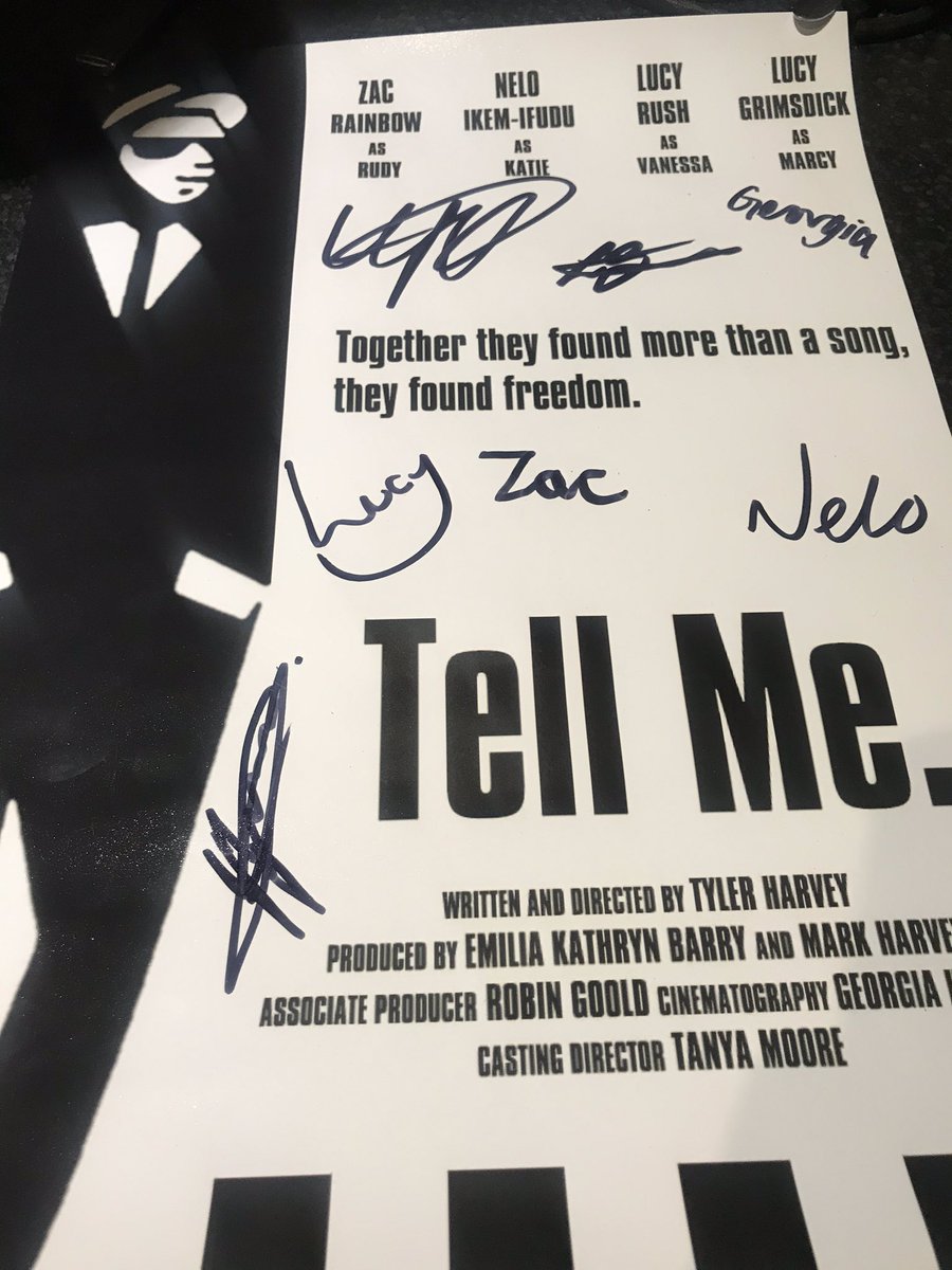 SwcatsR's tweet photo. **A CHRISTMAS GIFT TO SAY THANK YOU FROM US**
WIN A FREE UNIQUE @SwcatsR BOOK SIGNED BY ALL AUTHORS & CONTRIBUTORS & POSTCARDS, BADGE, TELL ME FILM SCRIPT, POSTER & FILM LINK from @TellMeFilm
Just βLIKE & RTβ this tweet to have a chance of winning. We will announce winner 08/12 https://t.co/LF9JvupbhY