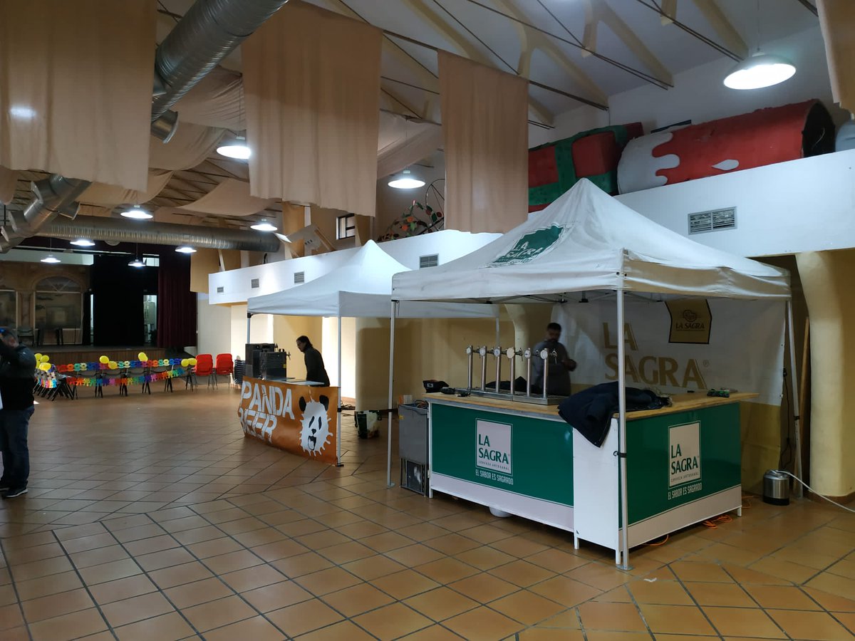 ¡Y vamos ultimando montajes y detalles en el #AniversarioCrisada!

Recordad: A partir de las 11 en el salón de actos múltiples de #VentasConPeñaAguilera 

📷 <a href="/Noelia50665106/">TalkerBeer</a>

#Hidromiel #Cerveza #Toledo #SinGluten #ApreciaElTiempo