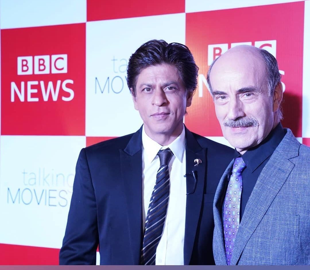 SRK_RUSSIAN_FC's tweet photo. #ShahRukhKhan @iamsrk at the @BBCIndia #talkingmovies by #TomBrook 22.112019 in Taj Lands End Hotel in Mumbai https://t.co/f3jVk569O1