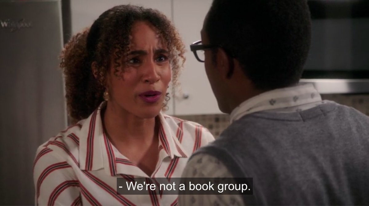 Chidi and I have the same approach to dating.