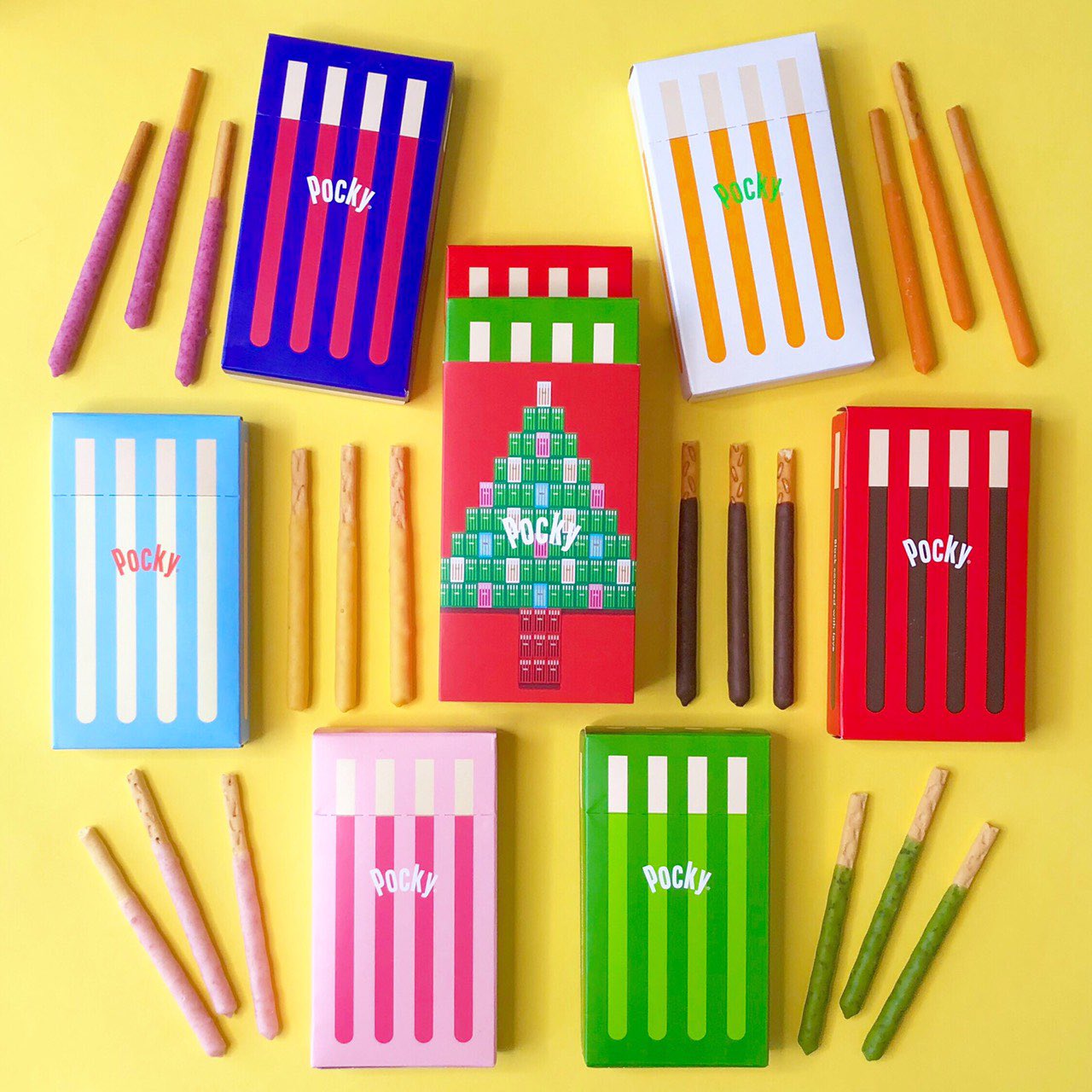 ポッキー　（手渡し） グリコ 江崎グリコ ポッキー glico Pocky 佐藤錦 さくらんぼ