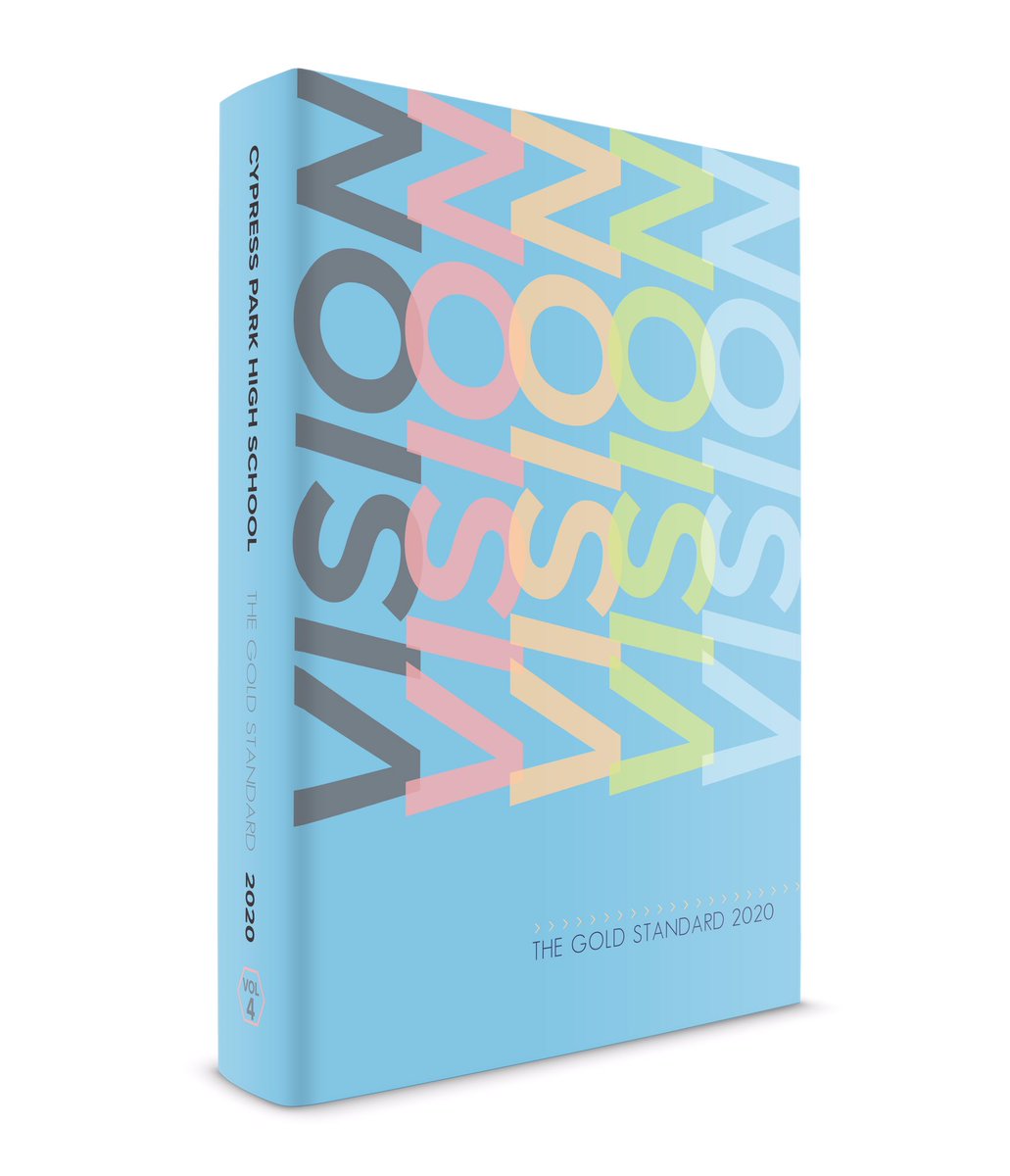 Here is our 2019-2020 yearbook cover! I hope everyone is excited to see what <a href="/CPHSjournalism/">Cypress Park Yearbook</a> has in store for everyone!