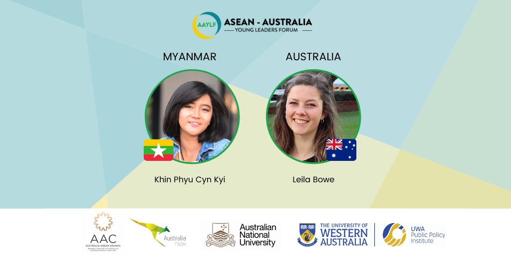 asean_ausforum's tweet photo. #MeetOurDelegates its D-6 before the forum!! who is excited? for Leila and K they believe knowledge sharing is highly important in establishing more resilient communities, and dialogue like AAYLF is perfect catalyst to make change. find out more on https://t.co/9ffyCvw8Jk https://t.co/FeOB5mAGkd