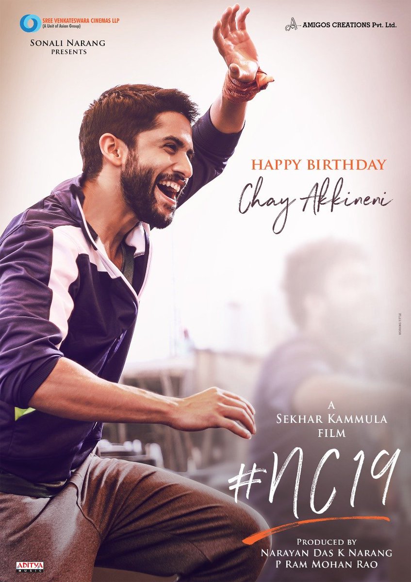Global Cinemas (@cinemasglobal) on Twitter photo The World Of #NC19 Is Here
#NC19Glimpseâ–ş bit.ly/2KOa0ur
#HBDNagaChaitanya 🎉
<a href="/chay_akkineni/">chaitanya akkineni</a> <a href="/Sai_Pallavi92/">Sai Pallavi</a>
<a href="/sekharkammula/">Sekhar Kammula</a>
#SreeVenkateswaraCinemasLLP
#AmigosCreations
<a href="/GskMedia_PR/">GSK Media</a> The World Of #NC19 Is Here
#NC19Glimpseâ–ş bit.ly/2KOa0ur
#HBDNagaChaitanya 🎉
<a href="/chay_akkineni/">chaitanya akkineni</a> <a href="/Sai_Pallavi92/">Sai Pallavi</a>
<a href="/sekharkammula/">Sekhar Kammula</a>
#SreeVenkateswaraCinemasLLP
#AmigosCreations
<a href="/GskMedia_PR/">GSK Media</a>