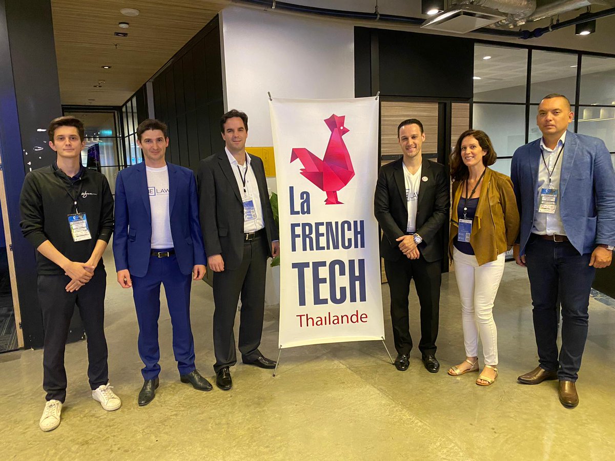 La #FrenchTech Cambodge Phnom Penh, représentée par <a href="/Last2Ticket/">Last2Ticket</a> Asia et <a href="/ConfluencesAsie/">Confluences</a>, était aux côtés de nos amis de <a href="/LaFrenchTech_TH/">La French Tech Bangkok</a> pour l'événement BONJOUR FUTURE organisé par <a href="/Les_CCE/">Les CCE</a> - Conseillers du commerce exterieur de la France à Bangkok !